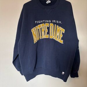 Notre Dame Fighting Irish Navy Blue Sweater